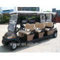 Voiture buggy électrique, chariot de golf électrique de batterie de Troie de 6 places chinois à vendre